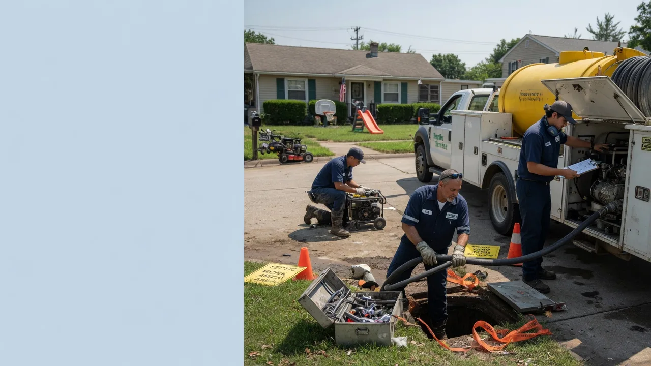 Septic Tank Pumping in Crowell, TX near me